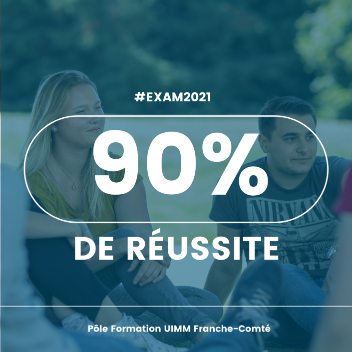 #EXAM2021 - 90% de réussite